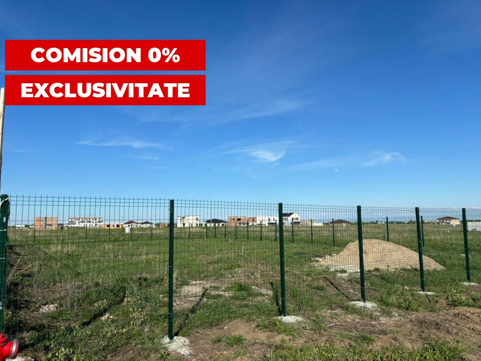 Teren intravilan 540 mp cu toate utilitatile, zona Metro 2 2, foxfort.ro