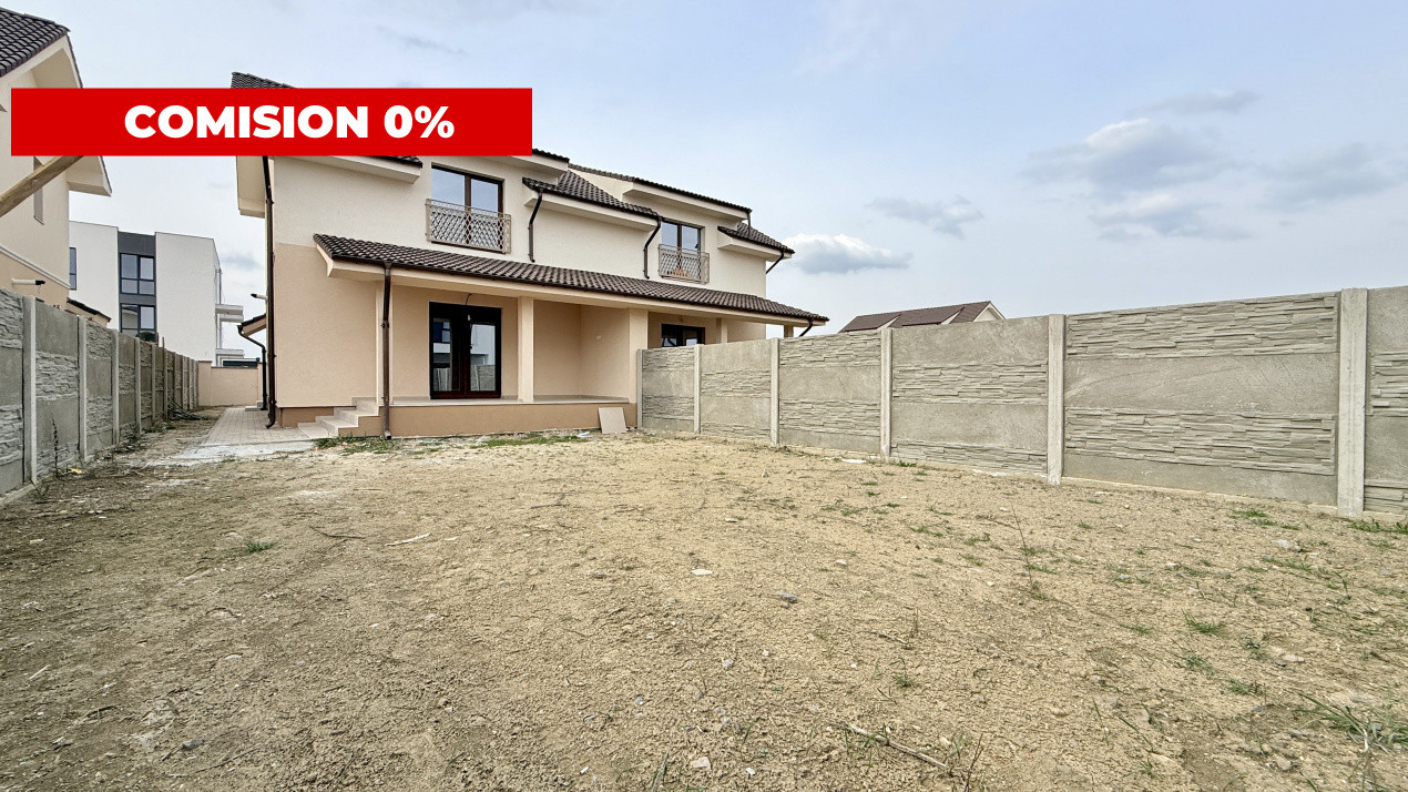 Comision 0% Duplex Mosnita, 4 camere, 2 bai - Asfalt + Toate utilitatile 1, foxfort.ro