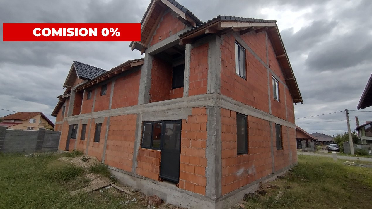 COMISION 0% Duplex la Rosu, 330 mp utili, asfalt, Sacalaz 1, foxfort.ro