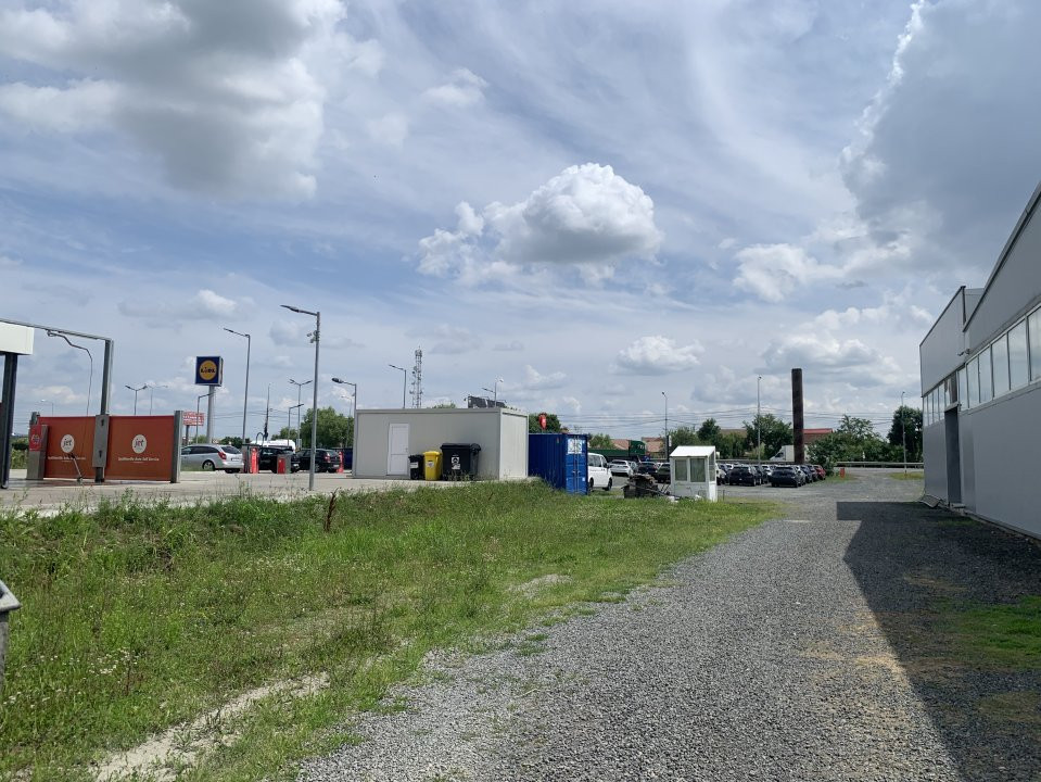 Teren de 712 mp de inchiriat cu acces auto la asfalt, calea Lugojului 3, foxfort.ro