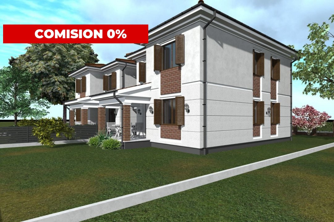 COMISION 0% Duplex despartit prin garaj, 5 camere, 3 bai, in Dumbravita 3, foxfort.ro