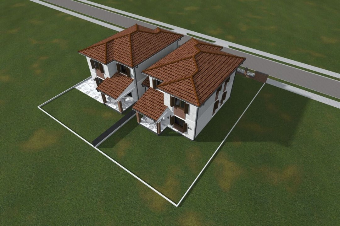 COMISION 0% Duplex despartit prin garaj, 5 camere, 3 bai, in Dumbravita 5, foxfort.ro