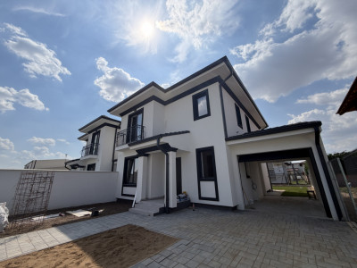 COMISION 0% Duplex despartit prin garaj, 5 camere, 3 bai, in Dumbravita