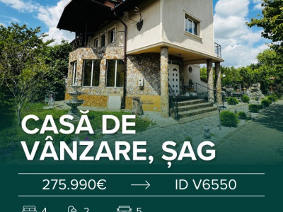 COMISION 0% Casa individuala cu 6 Camere, Sag