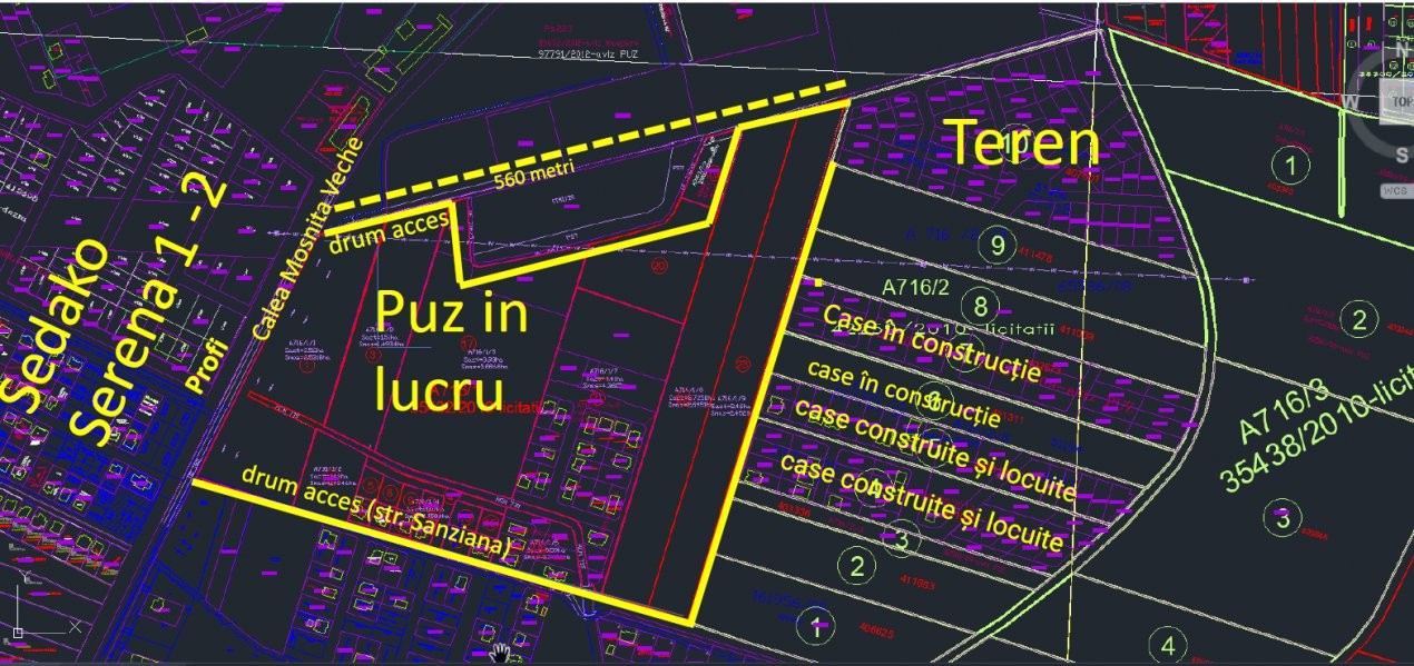 Terenuri de vanzare Mosnita Noua 3