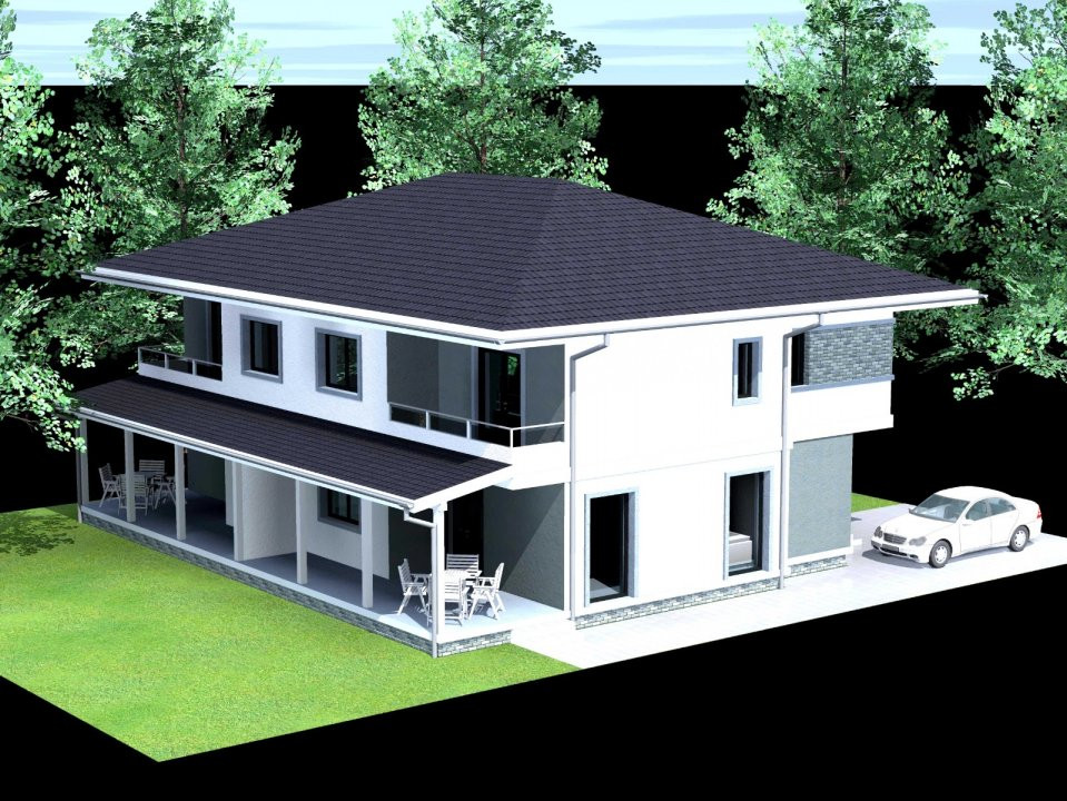 Duplex cu 5 camere si 3 bai, Pozitie excelenta Giarmata Vii 6, foxfort.ro