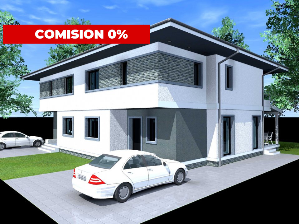 Duplex cu 5 camere si 3 bai, Pozitie excelenta Giarmata Vii 1, foxfort.ro