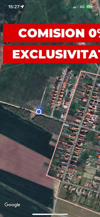 COMISION 0% Vanzare/schimb cu apartament, teren intravilan, 1667 mp, zona Covaci 1, foxfort.ro