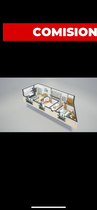 COMISION 0% Apartament cu 3 camere, etaj 1 in Timisoara, zona Plopi 7, foxfort.ro