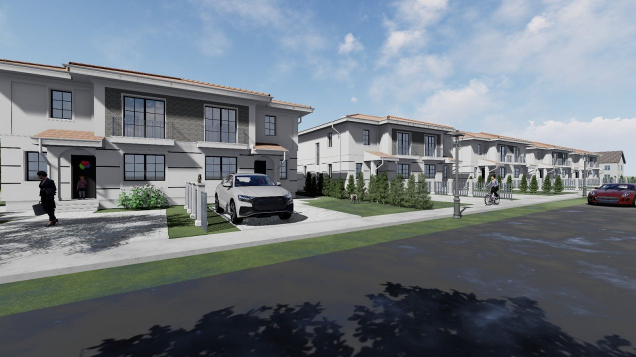 Duplex 5 camere, Sacalaz - Proiect deosebit 4, foxfort.ro