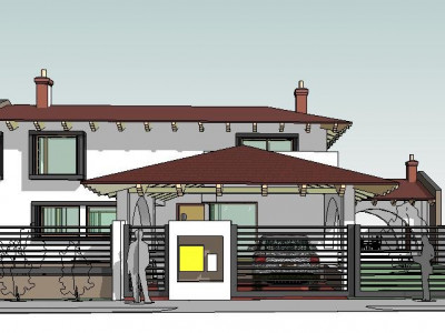 Casa individuala la Rosu, 5 camere, Sacalaz - Proiect deosebit imagine mica 9, foxfort.ro