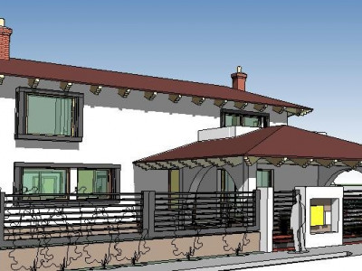 Casa individuala la Rosu, 5 camere, Sacalaz - Proiect deosebit imagine mica 26, foxfort.ro