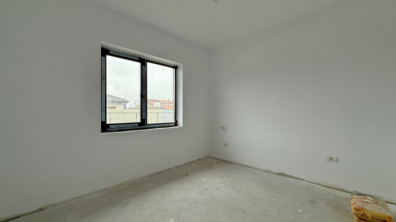 Duplex plan parter Mosnita, 4 camere, 2 bai 10, foxfort.ro