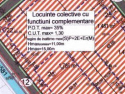 Teren intravilan 3546 mp, S+P+2E+M, Calea Torontalului imagine mica 3, foxfort.ro
