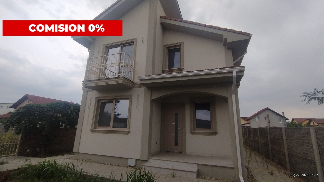 COMISION 0% Casa individuala 5 camere, Sacalaz - Zona centrala, garaj 1, foxfort.ro