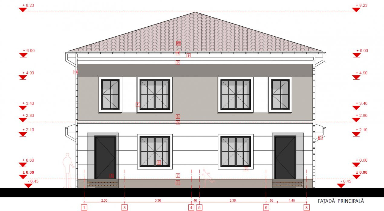 Duplex 4 camere, Sacalaz - Proiect nou 1, foxfort.ro