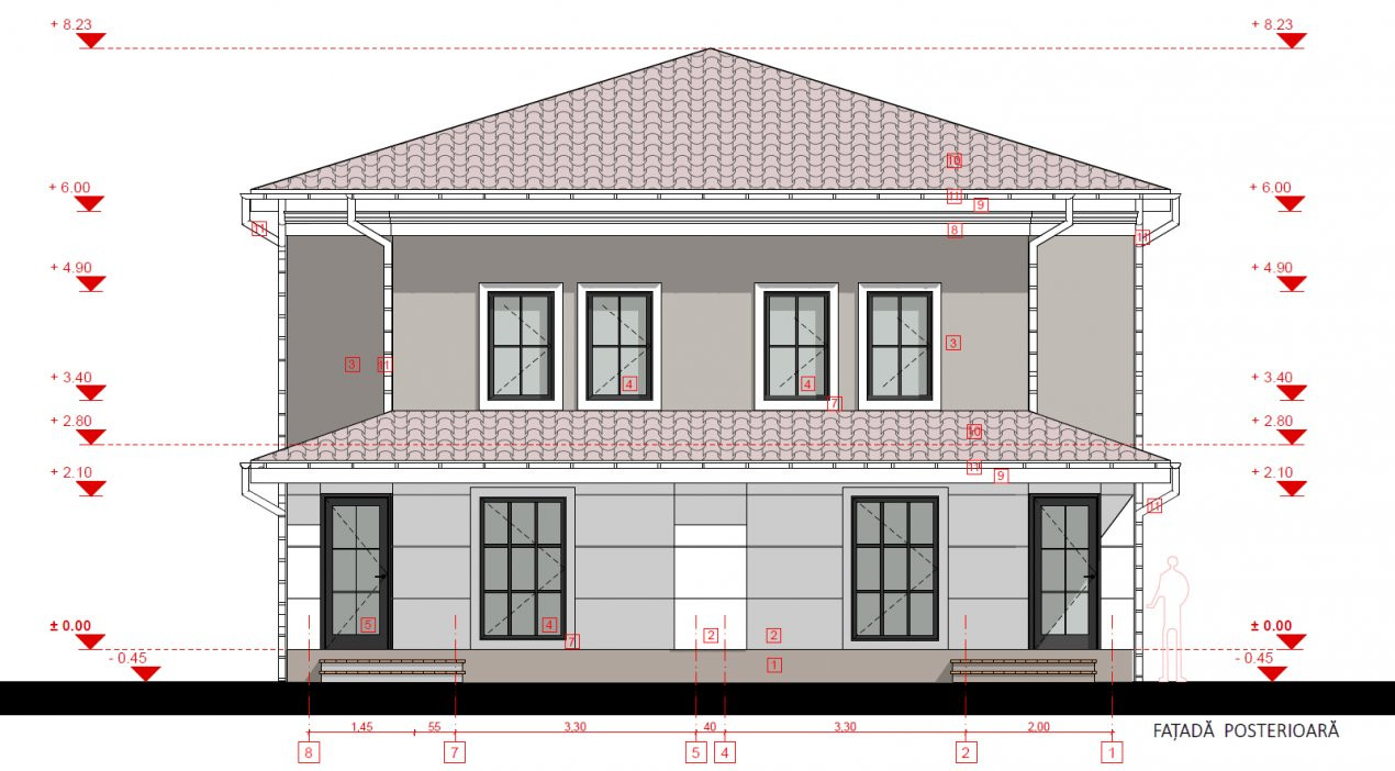 Duplex 4 camere, Sacalaz - Proiect nou 3, foxfort.ro