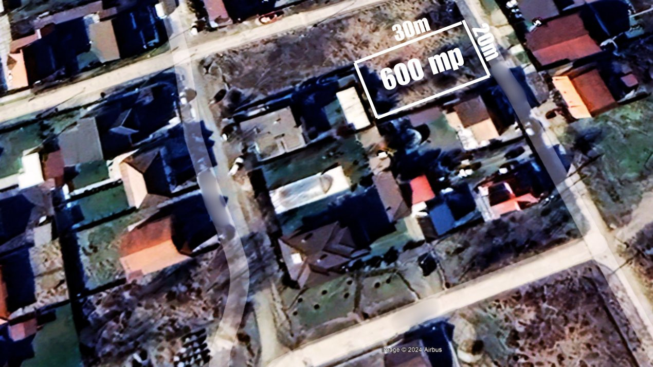 Teren intravilan 600 mp, Sacalaz - Utilitati la strada 2, foxfort.ro