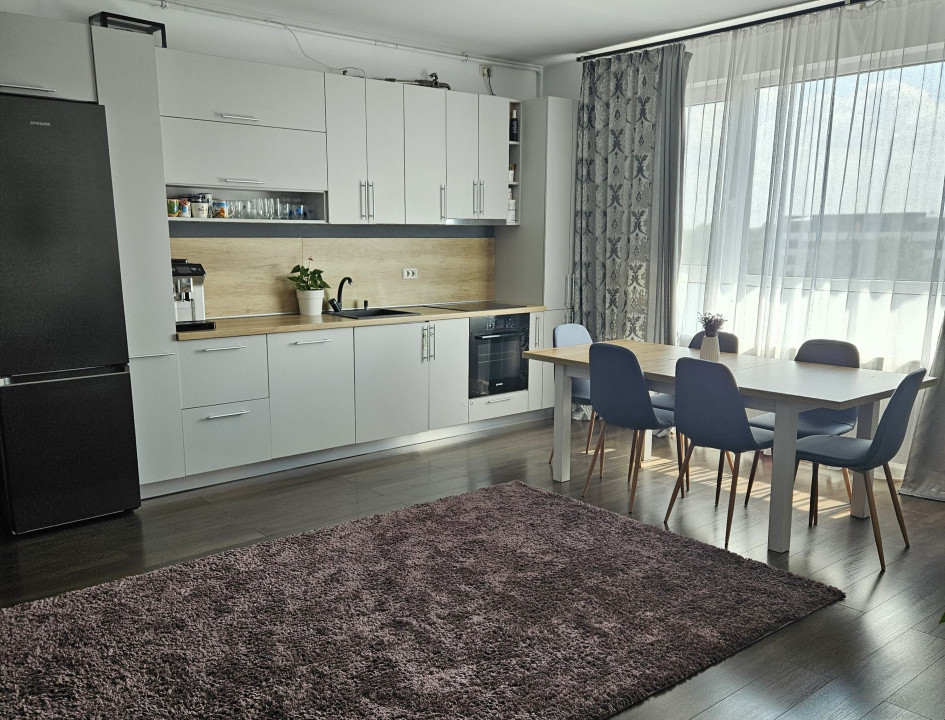 Apartament cu 3 camere, 65 mp utili, mobilat-utilat - Giroc 1, foxfort.ro