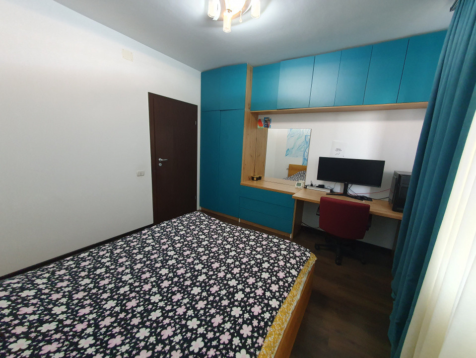 Apartament cu 3 camere, 65 mp utili, mobilat-utilat - Giroc 7, foxfort.ro