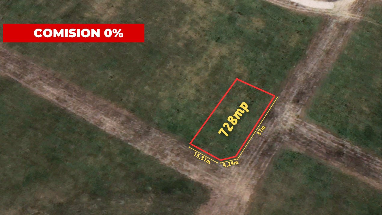 COMISION 0% Teren intravilan pretabil constructii, Sacalaz - 728 mp 1, foxfort.ro