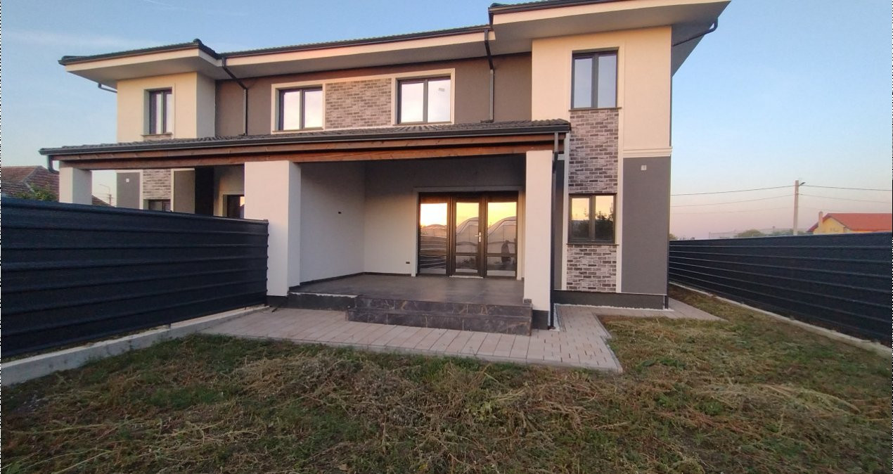 Duplex 5 camere, Becicherecu Mic - Garaj, terasa, Interior la Rosu 1, foxfort.ro