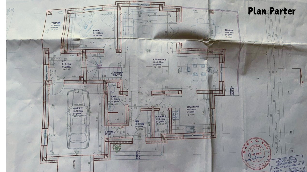 COMISION 0% Casa individuala 5 camere, Becicherecu Mic - Teren 790 mp, Garaj 4, foxfort.ro