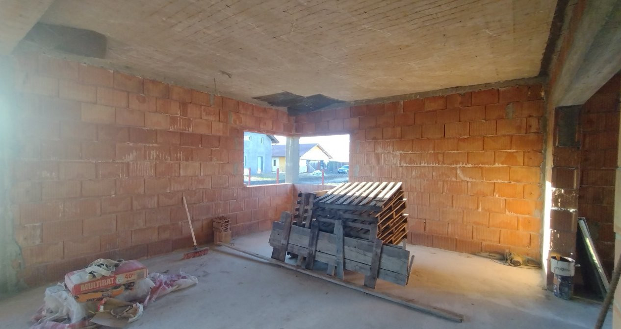 Casa individula la ROSU, 4 camere - Becicherecu Mic, teren 499 mp 16, foxfort.ro