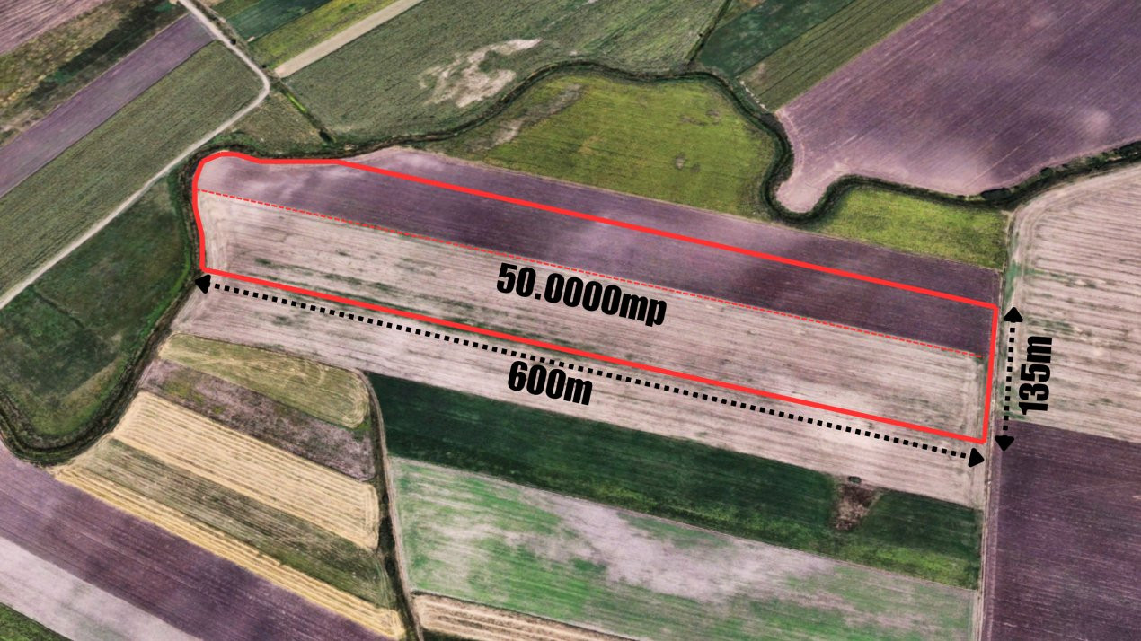 COMISION 0% Teren extravilan agricol, 5ha- Oportunitate investitie 5, foxfort.ro