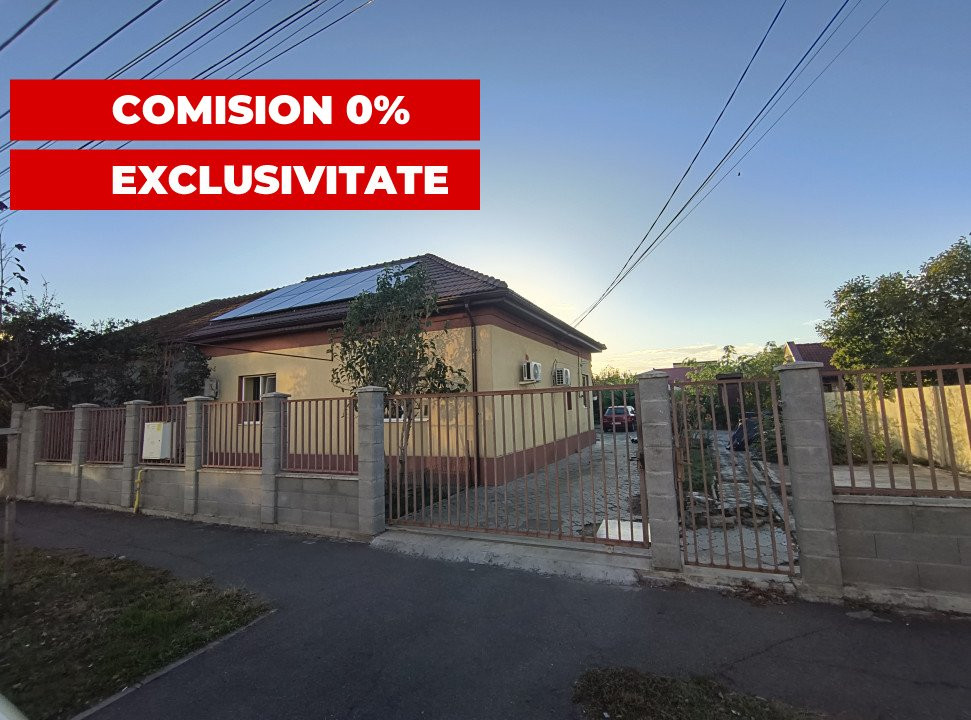 COMISION 0% Casa individuala 3 camere, teren de 789 mp, zona Brancoveanu 1, foxfort.ro