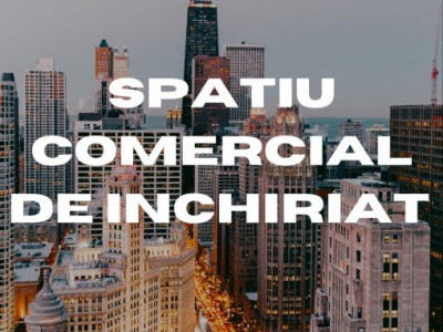 Spatiu comercial, vad excelent, de inchiriat in Centrul Timisoarei