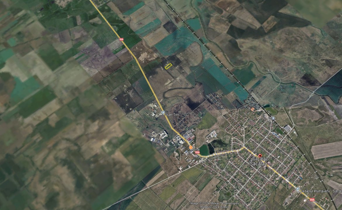 COMISION 0% Teren extravilan pretabil agricol, Sacalaz - Oportunitate investitie 3, foxfort.ro