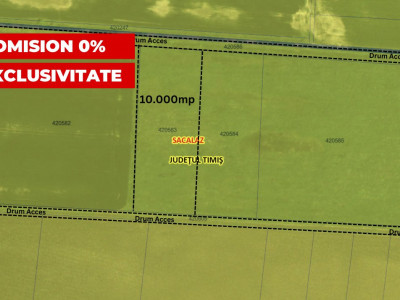 COMISION 0% Teren extravilan pretabil agricol, Sacalaz - Oportunitate investitie