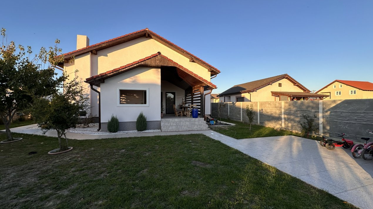 COMISION 0% Casa individuala 3 camere, 180 mp, in Mosnita Noua 8, foxfort.ro