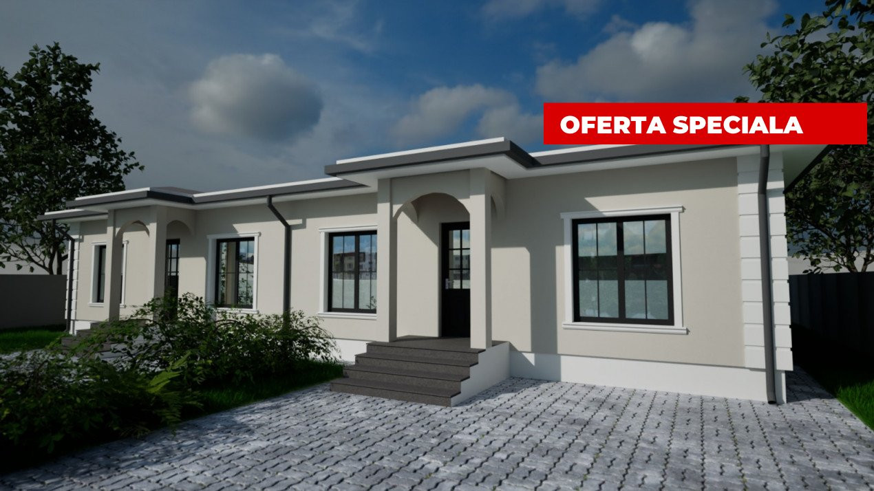 Duplex 4 camere, Sacalaz - Proiect nou - V7420 1, foxfort.ro