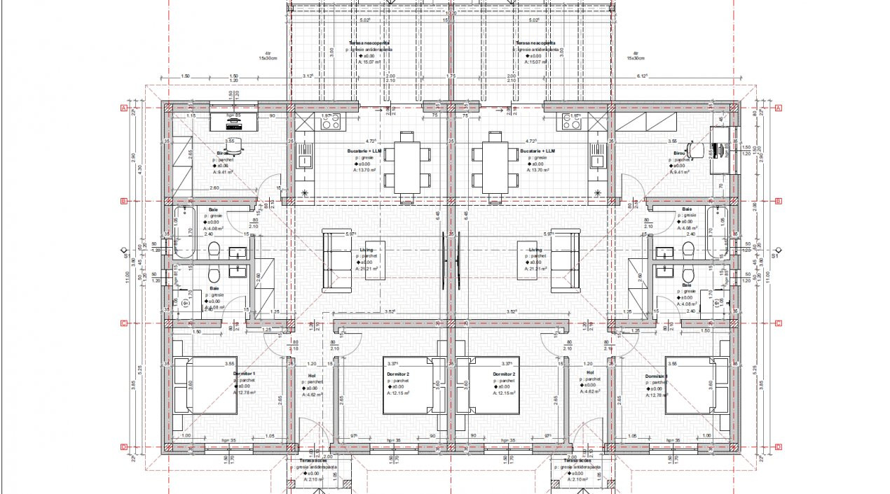 Duplex 4 camere, Sacalaz - Proiect nou - V7420 5, foxfort.ro