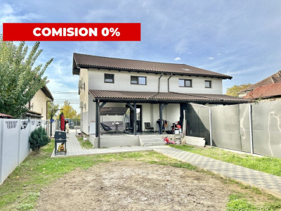 Duplex Mosnita, 4 camere, 343 mp teren - Toate utilitatile si Asfalt!