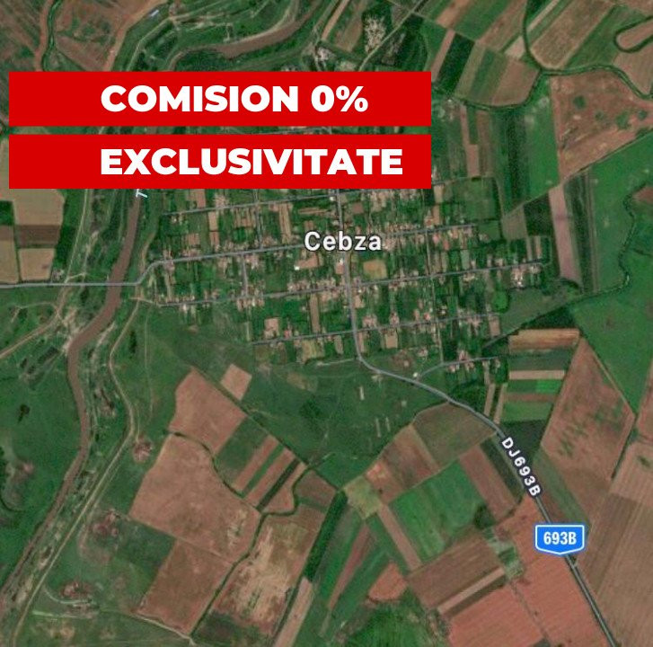 OCAZIE COMISION 0% - vanzare teren intravilan Cebza vatra satului  1, foxfort.ro