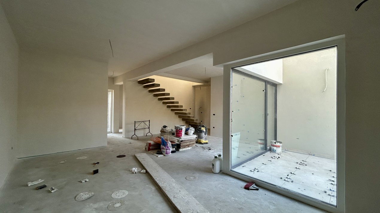 Duplex 4 camere despartit prin camera tehnica + pompa de caldura - Giarmata Vii 2, foxfort.ro