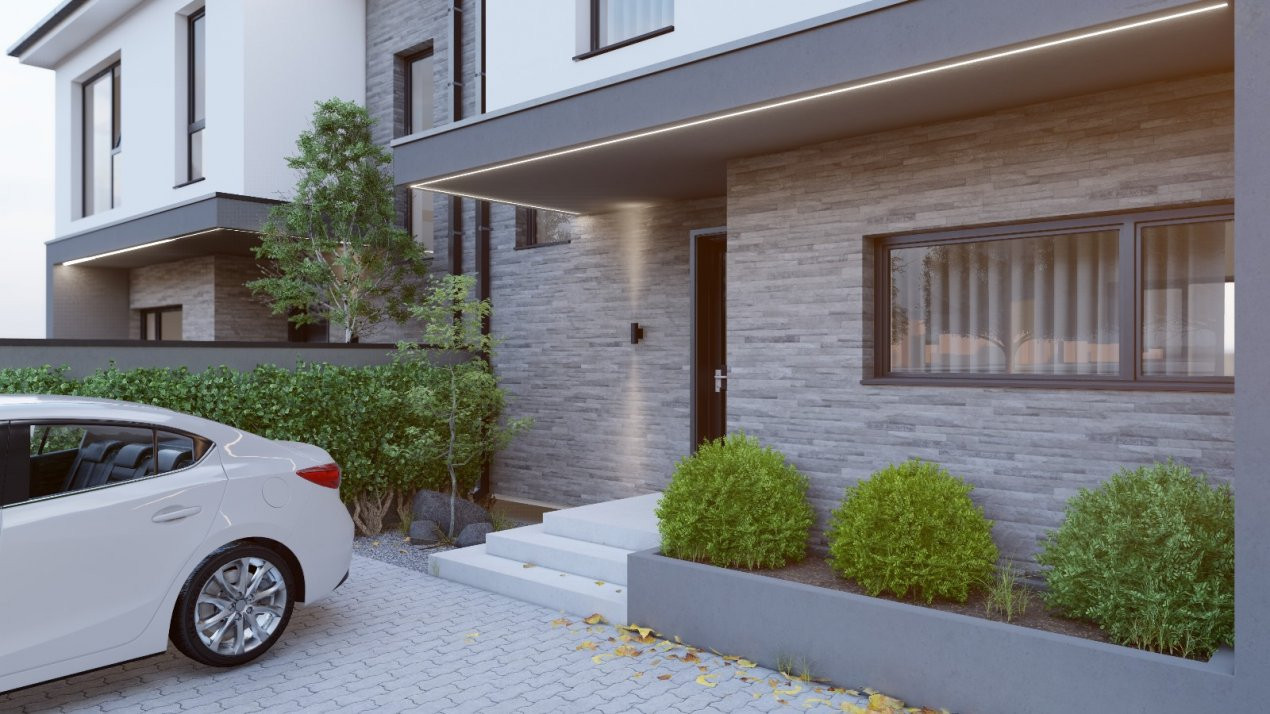 Duplex 4 camere, Sacalaz - Pompa de caldura, Panouri fotovoltaice 6, foxfort.ro