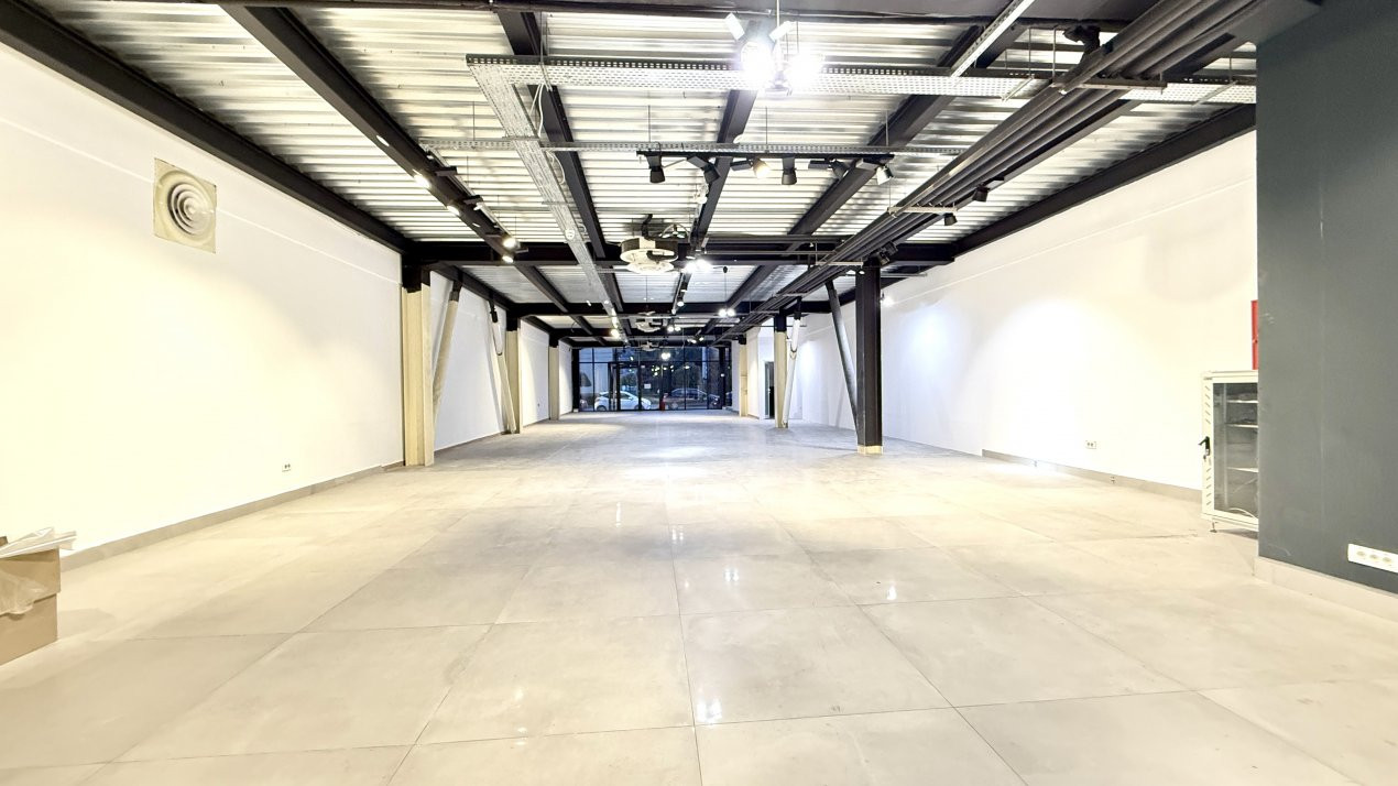 Showroom premium pe 2 nivele 560 mp, in zona Lipovei 2, foxfort.ro