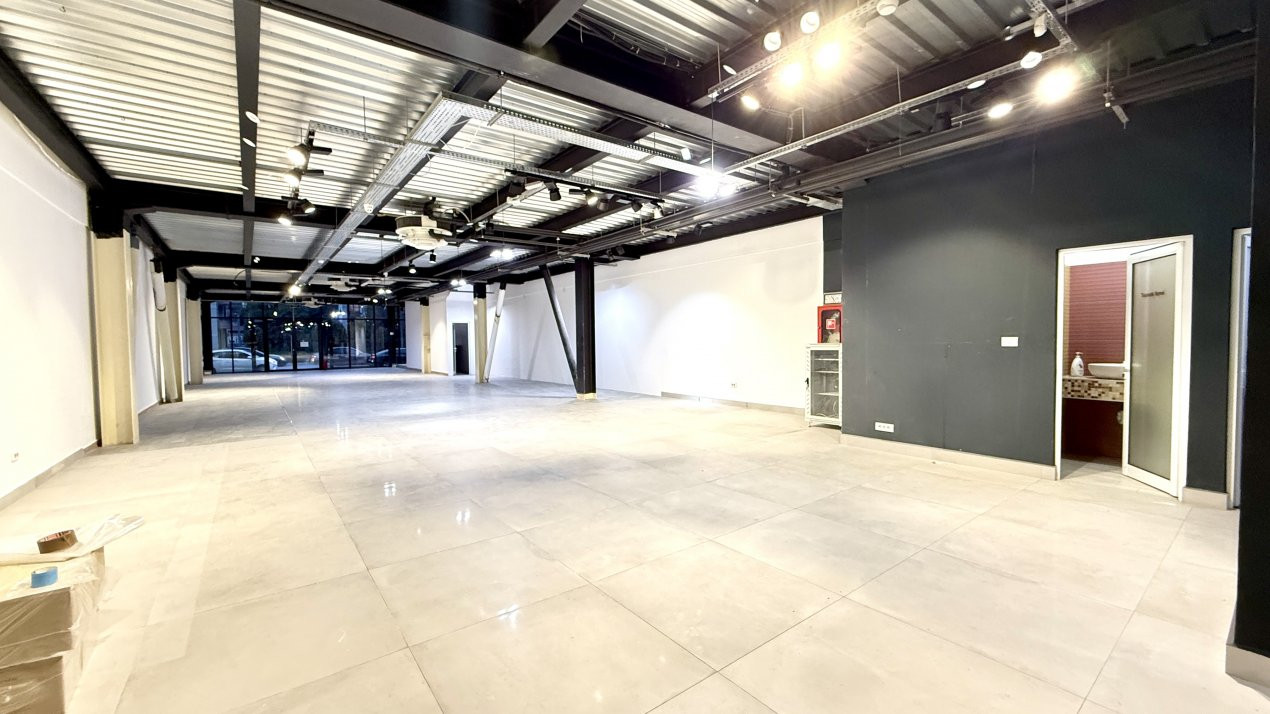Showroom premium pe 2 nivele 560 mp, in zona Lipovei 4, foxfort.ro