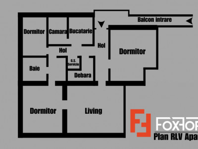 COMISION 0% Apartament 4 camere, Zona Centrala - Boxa si pivnita la subsol imagine mica 8, foxfort.ro