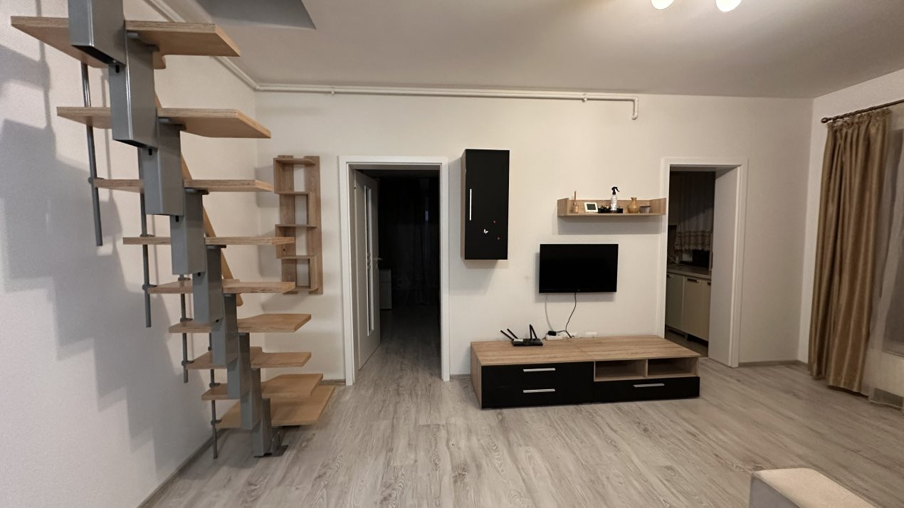 Apartament cu 2 camere cu scara interioara la etajul 3 in Giroc, zona ESO 2, foxfort.ro