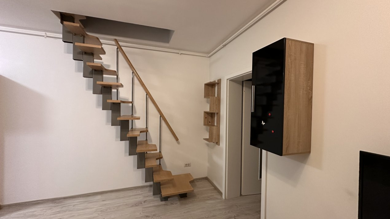 Apartament cu 2 camere cu scara interioara la etajul 3 in Giroc, zona ESO 8, foxfort.ro