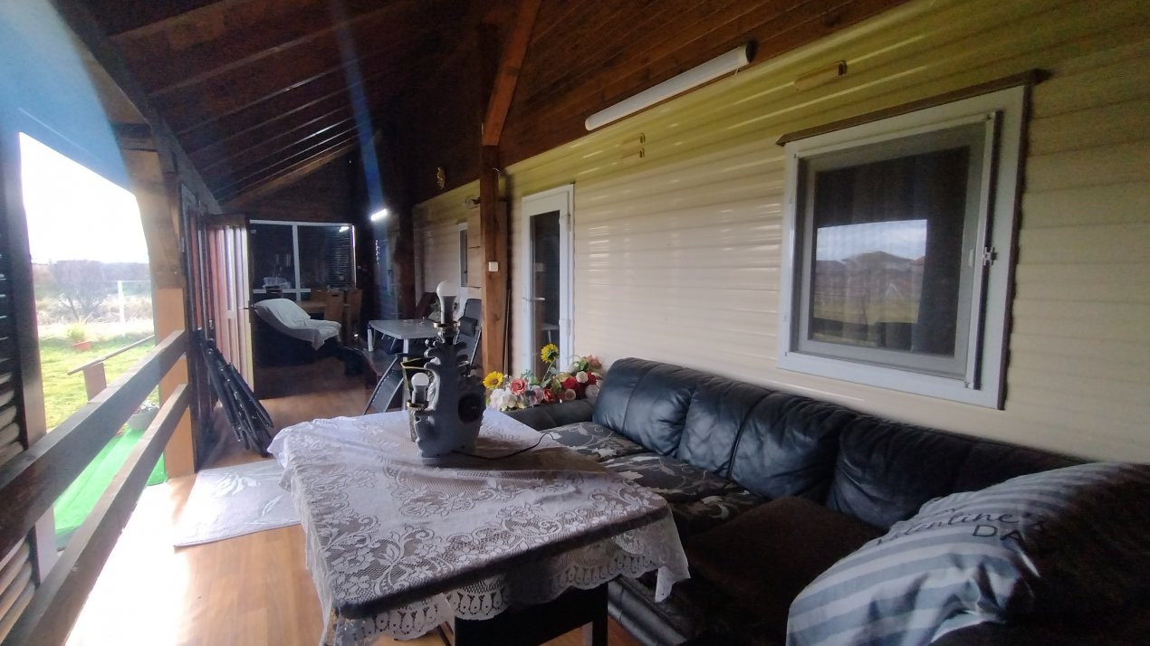 COMISION 0% Casa mobila + Teren de 859 mp, Sacalaz - Bransat la curent si apa 9, foxfort.ro