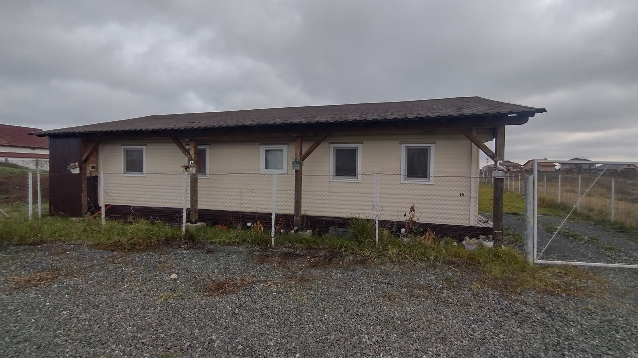 COMISION 0% Casa mobila + Teren de 859 mp, Sacalaz - Bransat la curent si apa 31, foxfort.ro