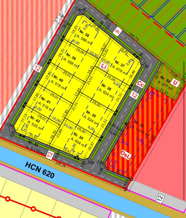 Comision 0% Parcele Mosnita, toate utilitatile + Asfalt, Zona Lidl  6, foxfort.ro