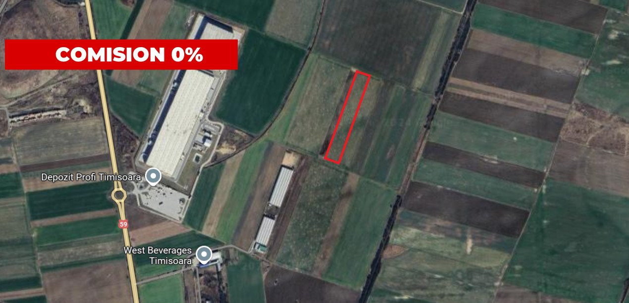 COMISION 0% Teren intravilan 18.600 mp - SAG - Depozit Profi 1, foxfort.ro