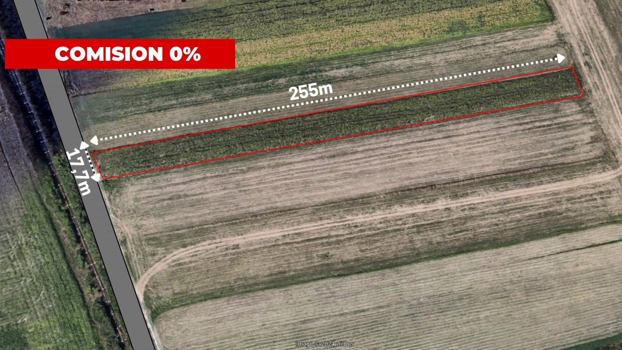 COMISION 0% Teren extravilan agricol, Utvin - 4343 mp 2, foxfort.ro